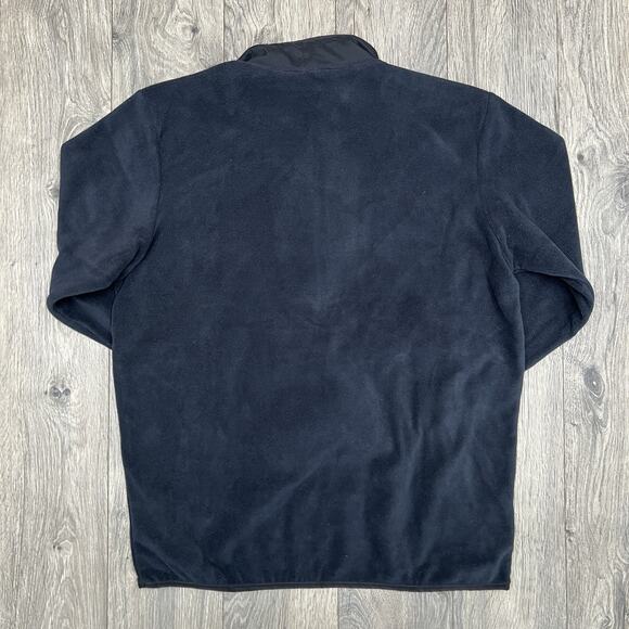 Columbia 1/2 Fleece Sweater Size Small Mens Black Sequoia Grove $60 - Picture 9 of 16